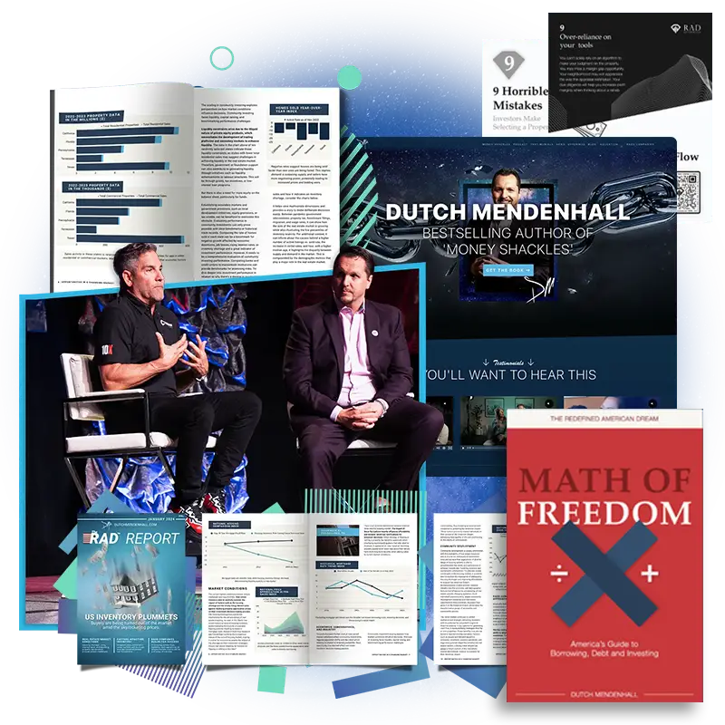 Mendenhall Inc. Web and Print Asset Collage